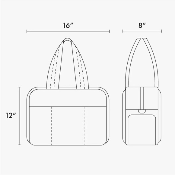 Luka Duffel in Gunmetal 🩶 - Picture 5 of 8
